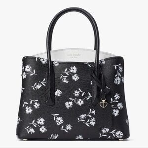 Kate Spade Medium Margaux Satchel in Dandelion Floral
